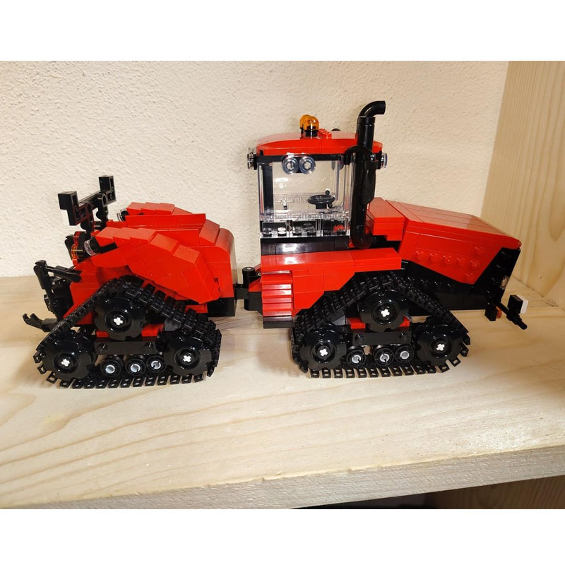 Farming Agriculture Model - MOC-260750 ฟาร์มในเมือง รถแทรกเตอร์ไถพรวนดิน โมเดลบล็อกตัวต่อ 793 ชิ้น
