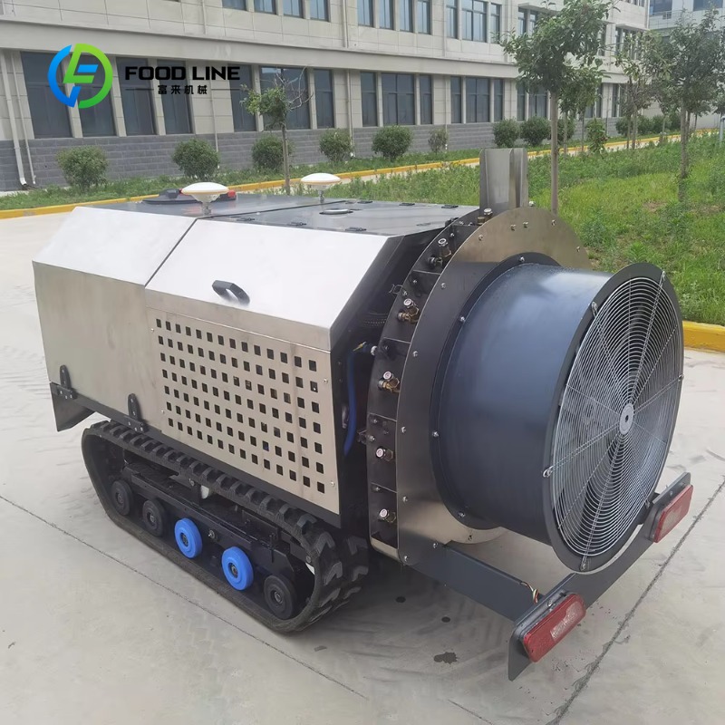 Agriculture Farming Vehicles - เครื่องพ่นยาแบบติดตั้งบนรถตีนตะขาบ ปรับแต่งได้ พร้อมระบบสตาร์ทไฟฟ้า แรงดัน 20-30 บาร์