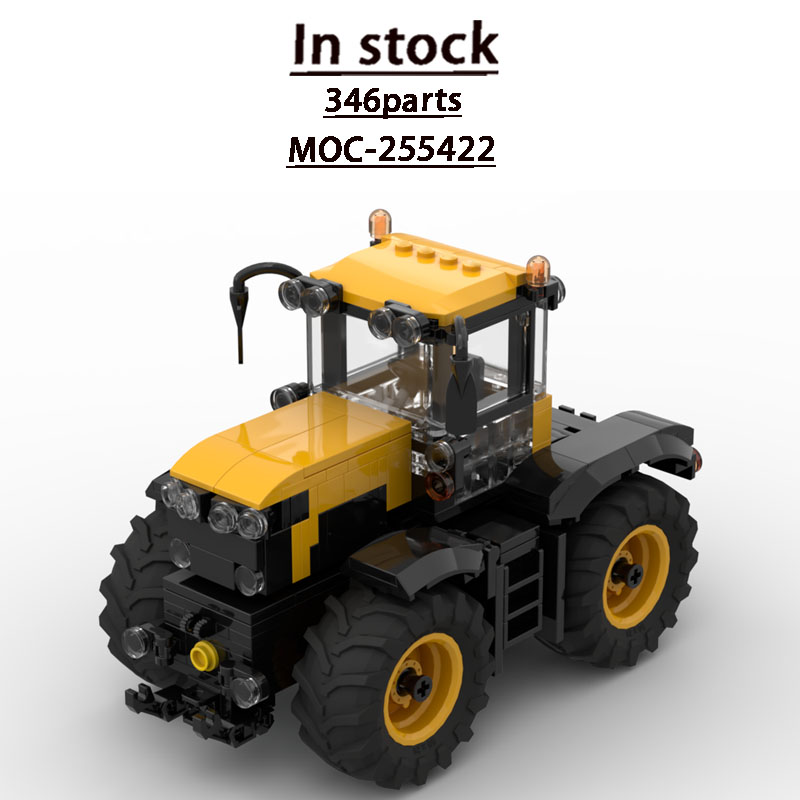 Farming Agriculture Model - MOC-255422 ฟาร์มในเมืองรถแทรกเตอร์การเกษตรบล็อกตัวต่อรุ่น 346 ชิ้นส่วน MOC เด็กผู้ชายเด็กวันเกิดของขวัญของเล่นคริสต์มาส