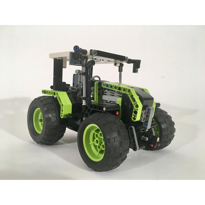 Farming Agriculture Model - MOC-97333 ฟาร์มในเมืองรถแทรกเตอร์การเกษตรบล็อกตัวต่อรุ่น 660 ชิ้นส่วน MOC เด็กผู้ชายเด็กวันเกิดของขวัญของเล่นคริสต์มาส
