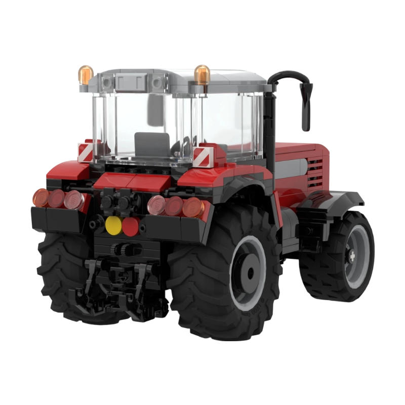 Farming Agriculture Model - เครื่องตัดหญ้าแบบจานหมุนสำหรับรถแทรกเตอร์ ชุดบล็อกประกอบ MOC โมเดลเครื่องจักรกลการเกษตร รถแทรกเตอร์ขนาดเล็กแบบ DIY