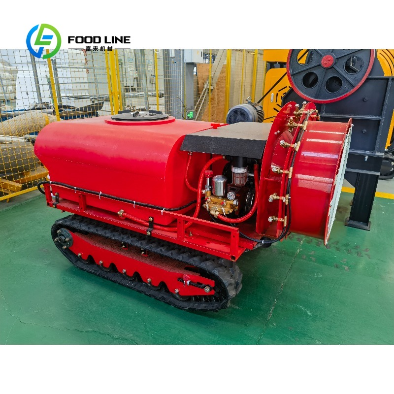 Agriculture Farming Vehicles - เครื่องพ่นยาในสวนผลไม้แบบขับเคลื่อนด้วยตัวเอง ควบคุมระยะไกล แรงดันสูง หุ่นยนต์เกษตรไร้คนขับ ปรับแต่งได้สำหรับฟาร์ม