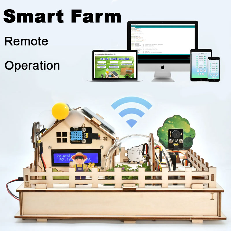 Agriculture Farming Kit - ชุดเริ่มต้น Keyestudio Smart Farm IoT รองรับ