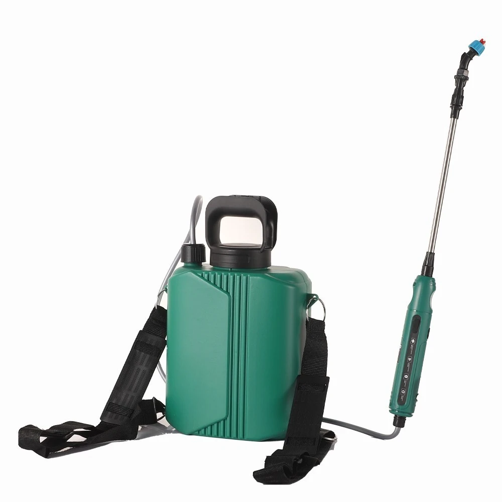 Crop Sprayer Backpack - เครื่องพ่นยาไฟฟ้าแบบพกพา 6 ลิตร ปืนฉีดน้ำอเนกประสงค์ สำหรับรดน้ำสวนและพ่นสารเคมีทางการเกษตร