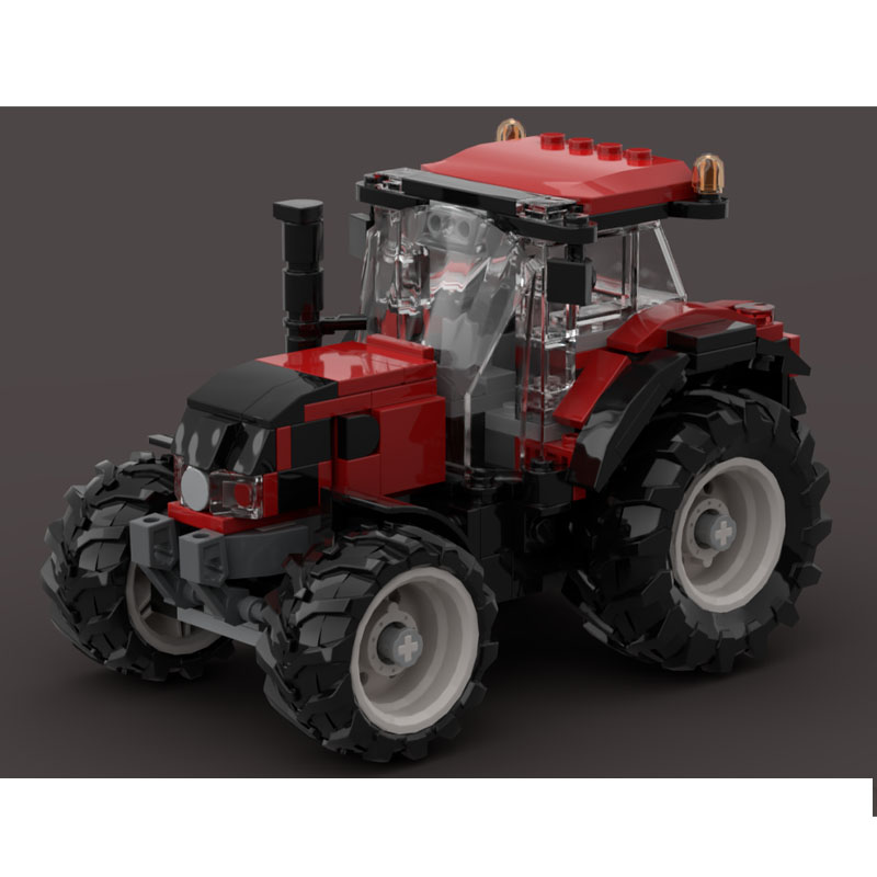 โมเดลรถแทรกเตอร์การเกษตรสีแดง  - Farming Agriculture Model บทวิจารณ์และราคา
