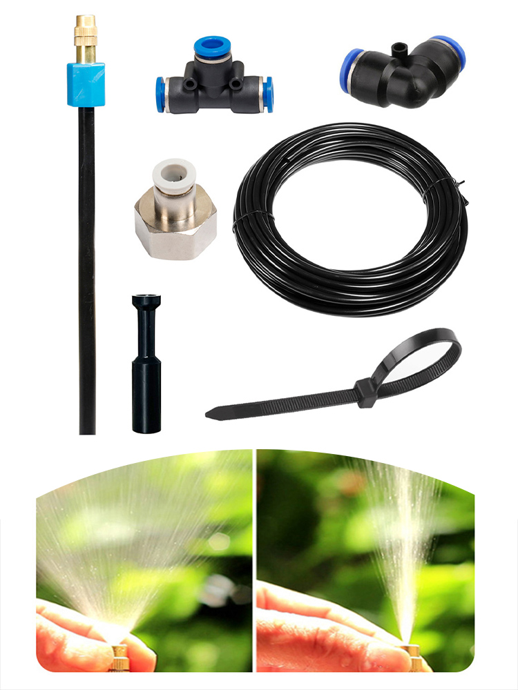 ชุดระบบฉีดน้ำแบบปรับได้ 360 อง - Agriculture Farming Kit บทวิจารณ์และราคา