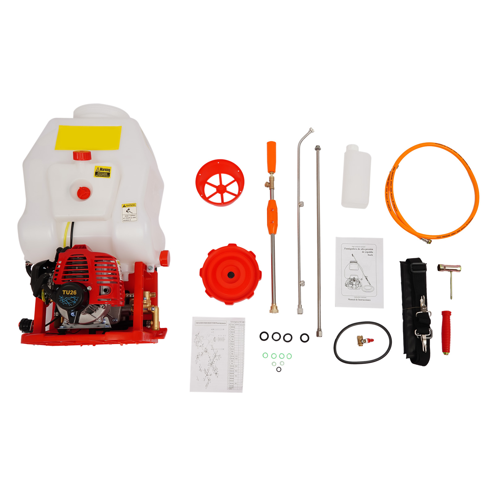 เครื่องพ่นยาแบบสะพายหลัง ใช้เค - Crop Sprayer Backpack บทวิจารณ์และราคา