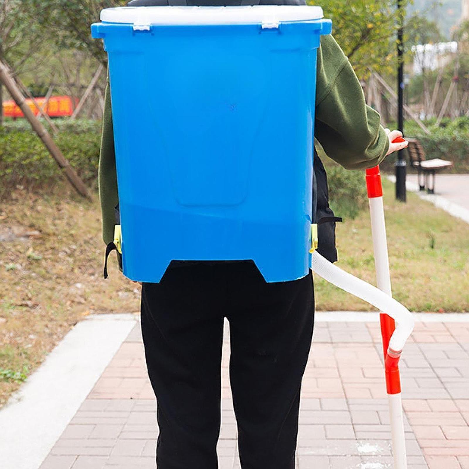 25L คู่มือปุ๋ย Spreader พลาสติ - Agriculture Farming Vegetables บทวิจารณ์และราคา