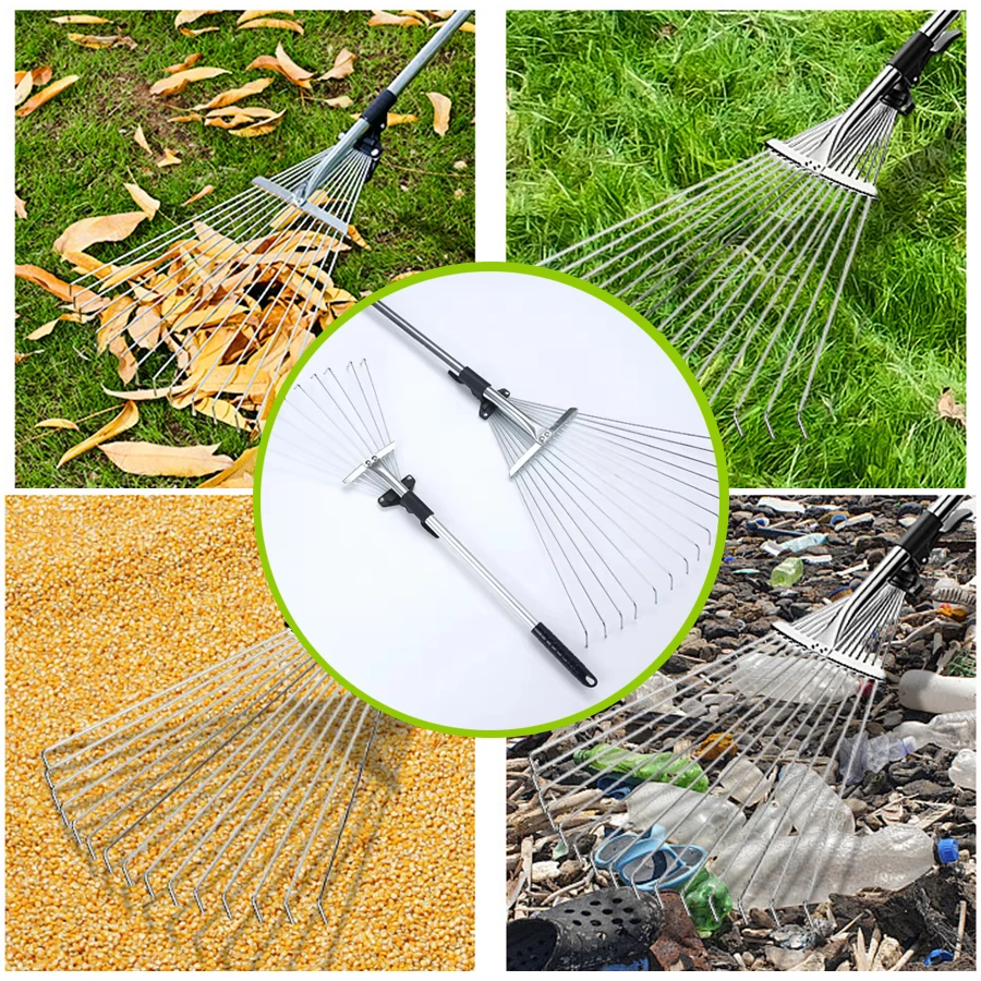 คราดโลหะสำหรับสวน เครื่องมือทำ - Agriculture Farming Practices บทวิจารณ์และราคา