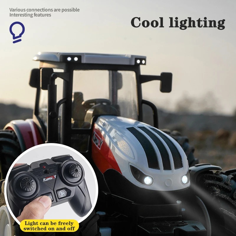 รถบรรทุกพ่วง RC ขนาด 1/24 2.4G - Agriculture Farming In Goa บทวิจารณ์และราคา