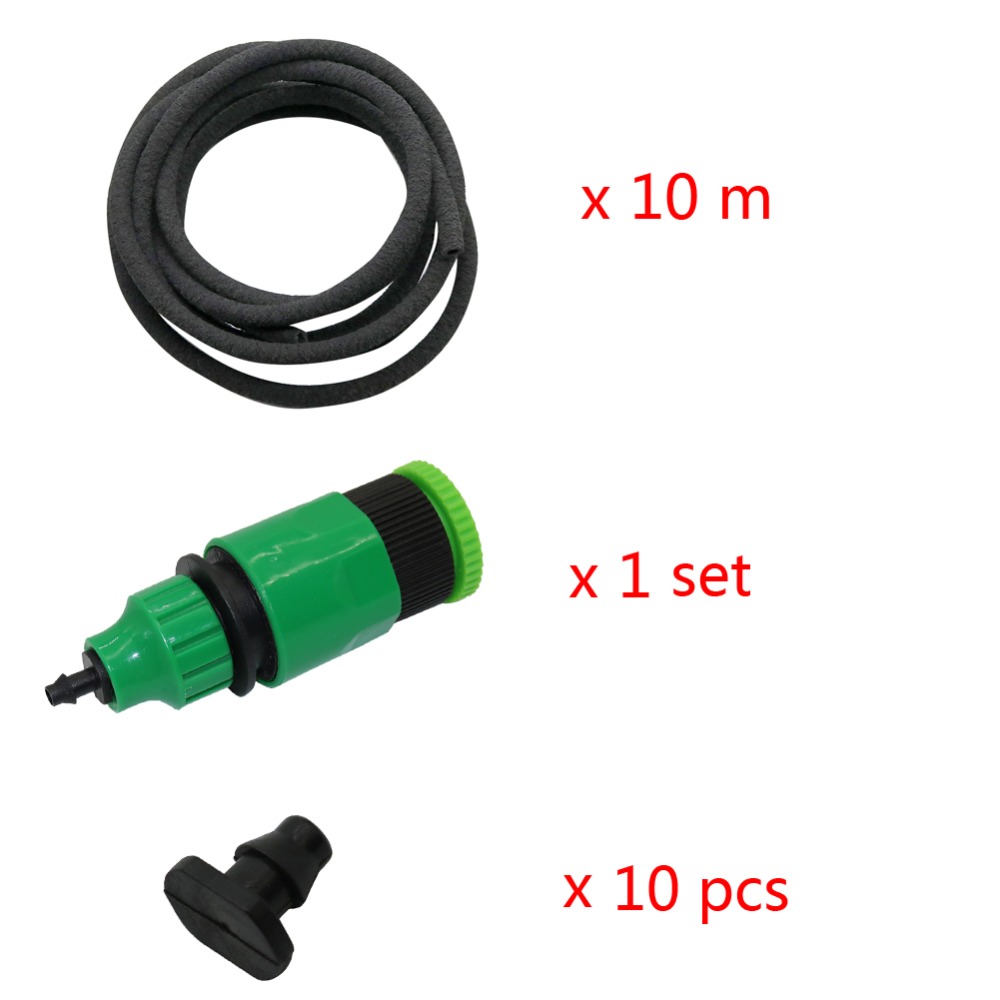 ท่อน้ำ Soaker ยาว10เมตร, 4/9มม - Agriculture Farming Kit บทวิจารณ์และราคา