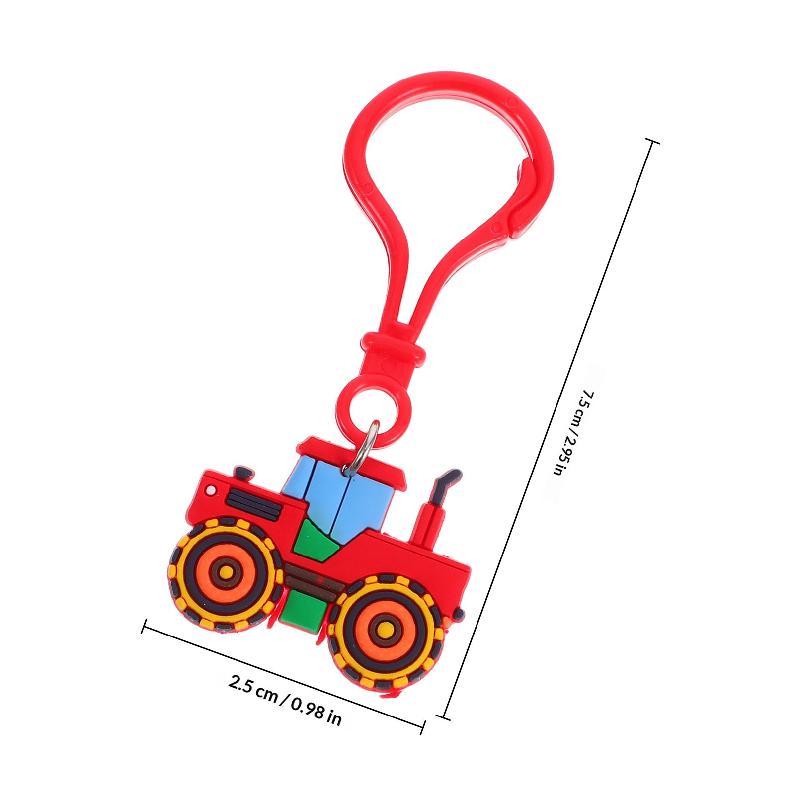 พวงกุญแจรถดันดิน 12 ชิ้น อุปกร - Agriculture Farming Vehicles บทวิจารณ์และราคา