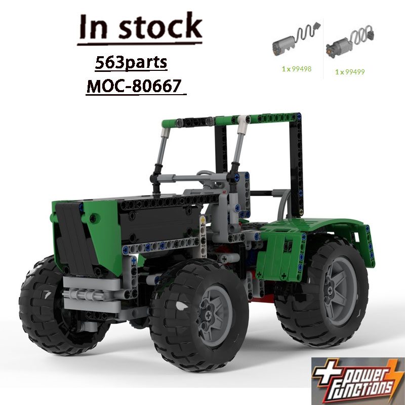 MOC-80667 ชุดตัวต่อรถแทรกเตอร์ - Farming Agriculture Model บทวิจารณ์และราคา